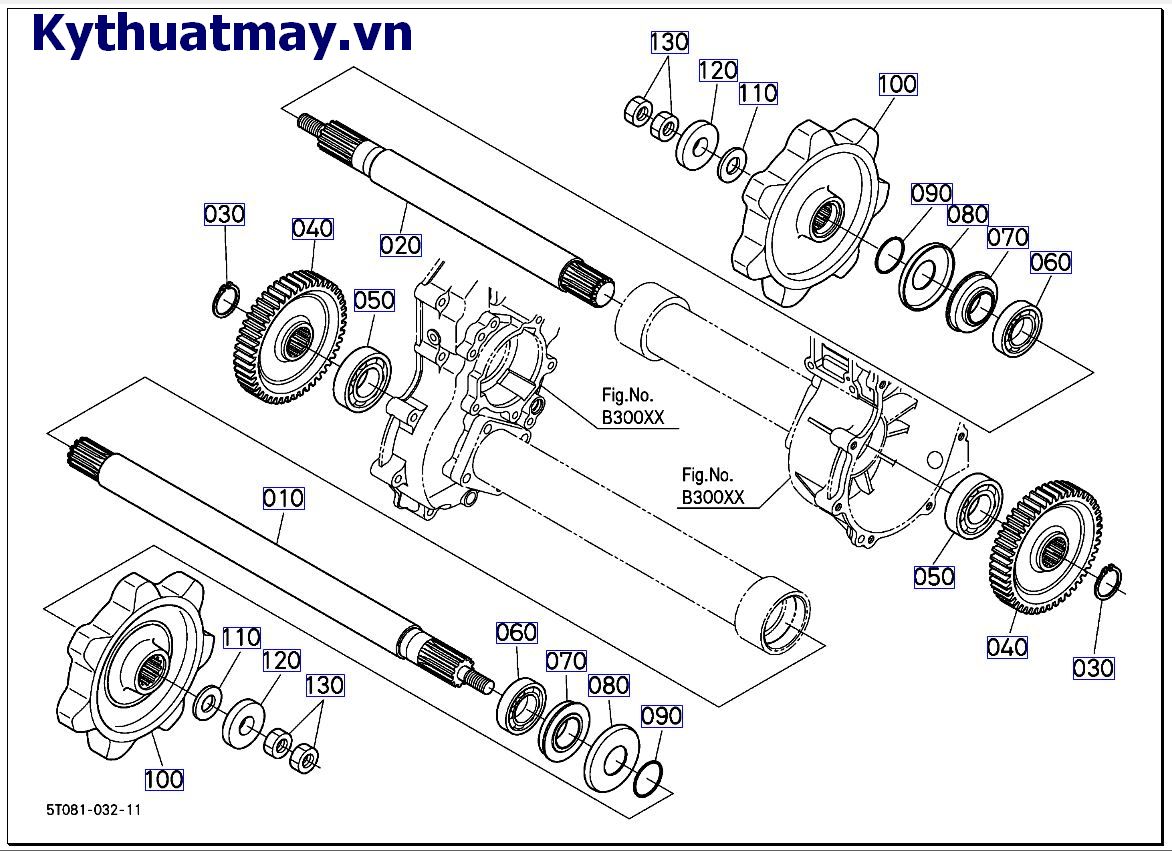 Bên trong hộp truyền động 3